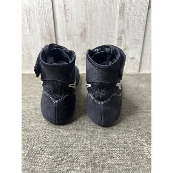 Nike Black & White Lightweight Wrestling Training Shoes Mens Size 7.5 - Picture 3 of 7